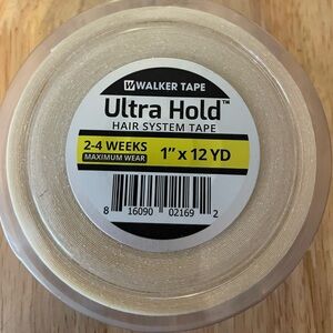 Walker Tape Ultra Hold Hair System Tape 1” X 12 yds- New
